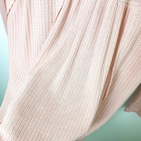 NEW Sweet Romeo pink long sleeve swing henley small - Picture 5 of 7